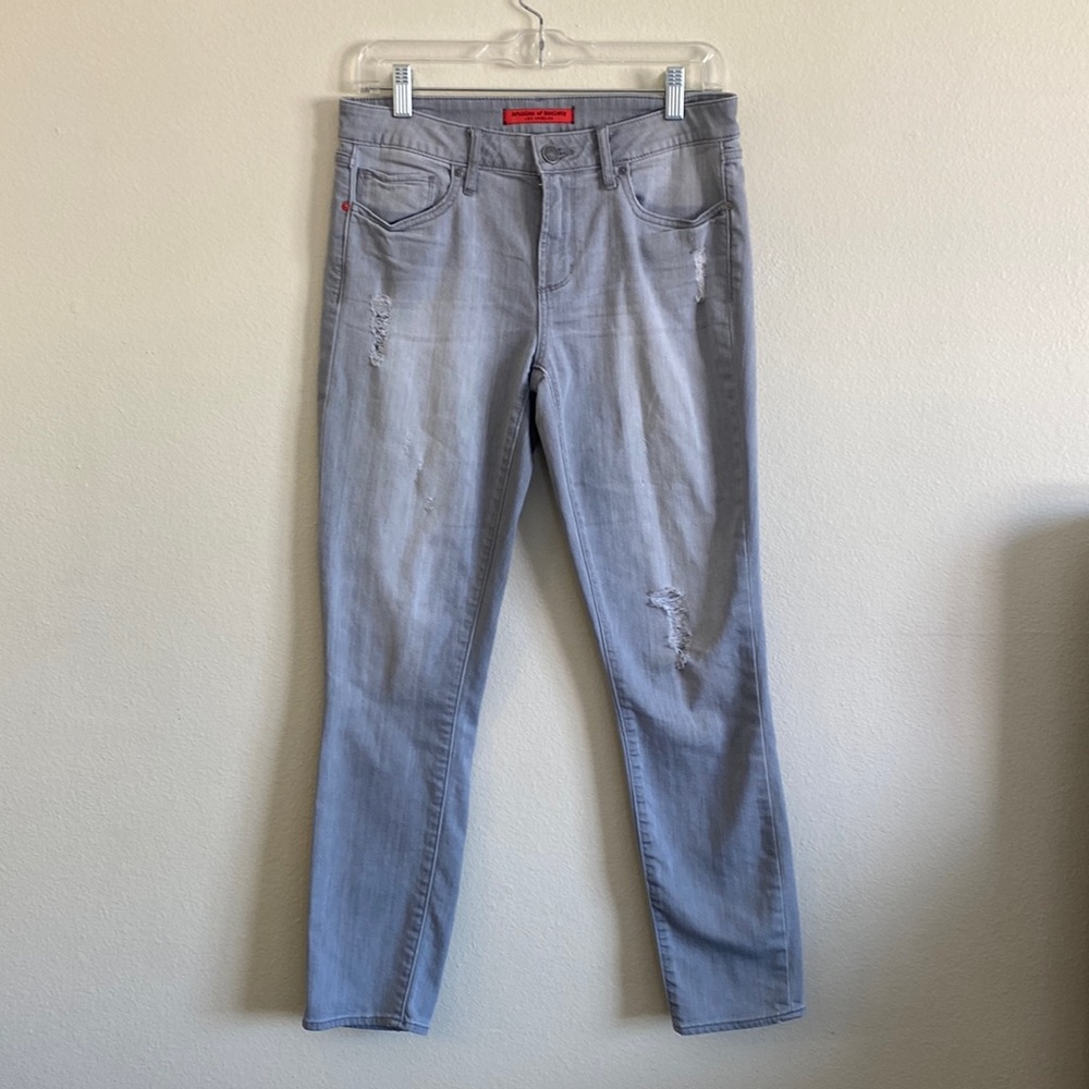 Articles Of Society Mid-rise grey skinny jeans